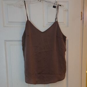 Dynamite Chocolate Brown Camisole Top